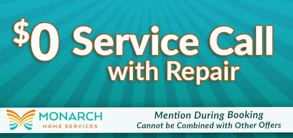 $0 service call with repair