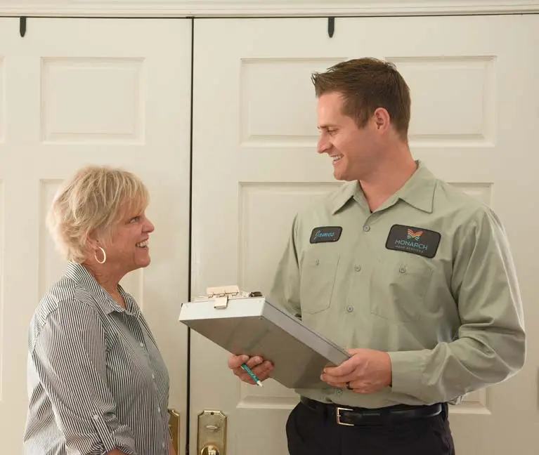 friendly tech with customer