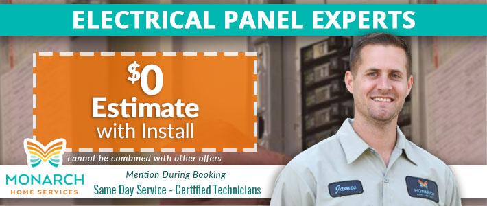 visalia Panel Install  Monarch Home Services